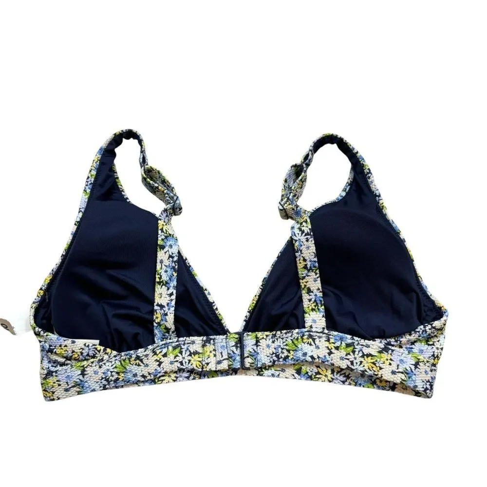 Brand me with Tags Old Navy‎ Piqué Classic Plunge Triangle Bikini Swim Top XL
